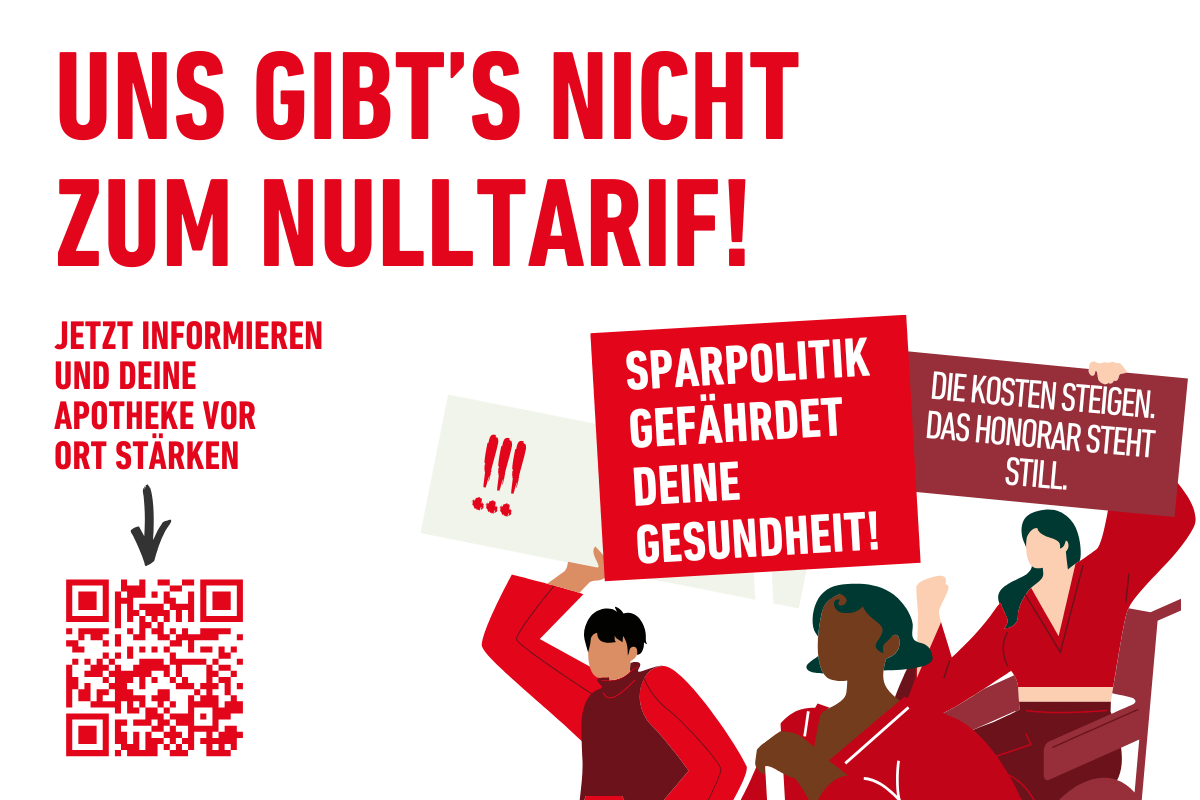 Apotheken-Protesttag am Montag, 23.03.2026 - Wir haben geschlossen!